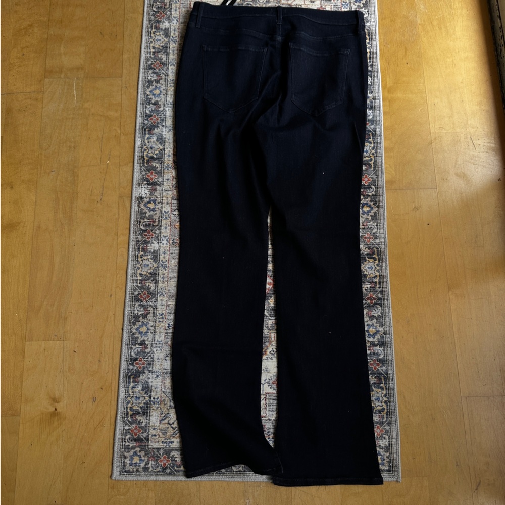 New Express Skyscraper Dark Denim Stretch Jeans size 16 - Picture 10 of 14